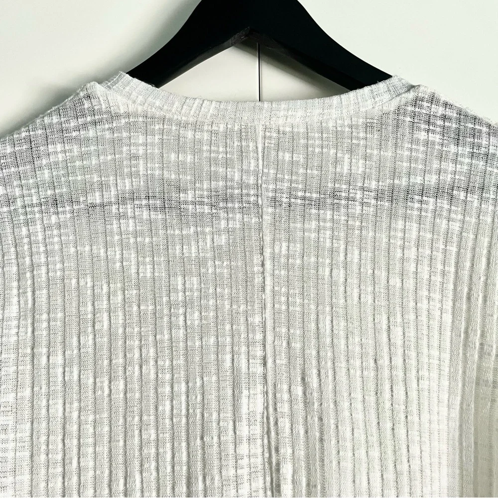 Free People Intimately Aura Layering Top in White Size L EUC